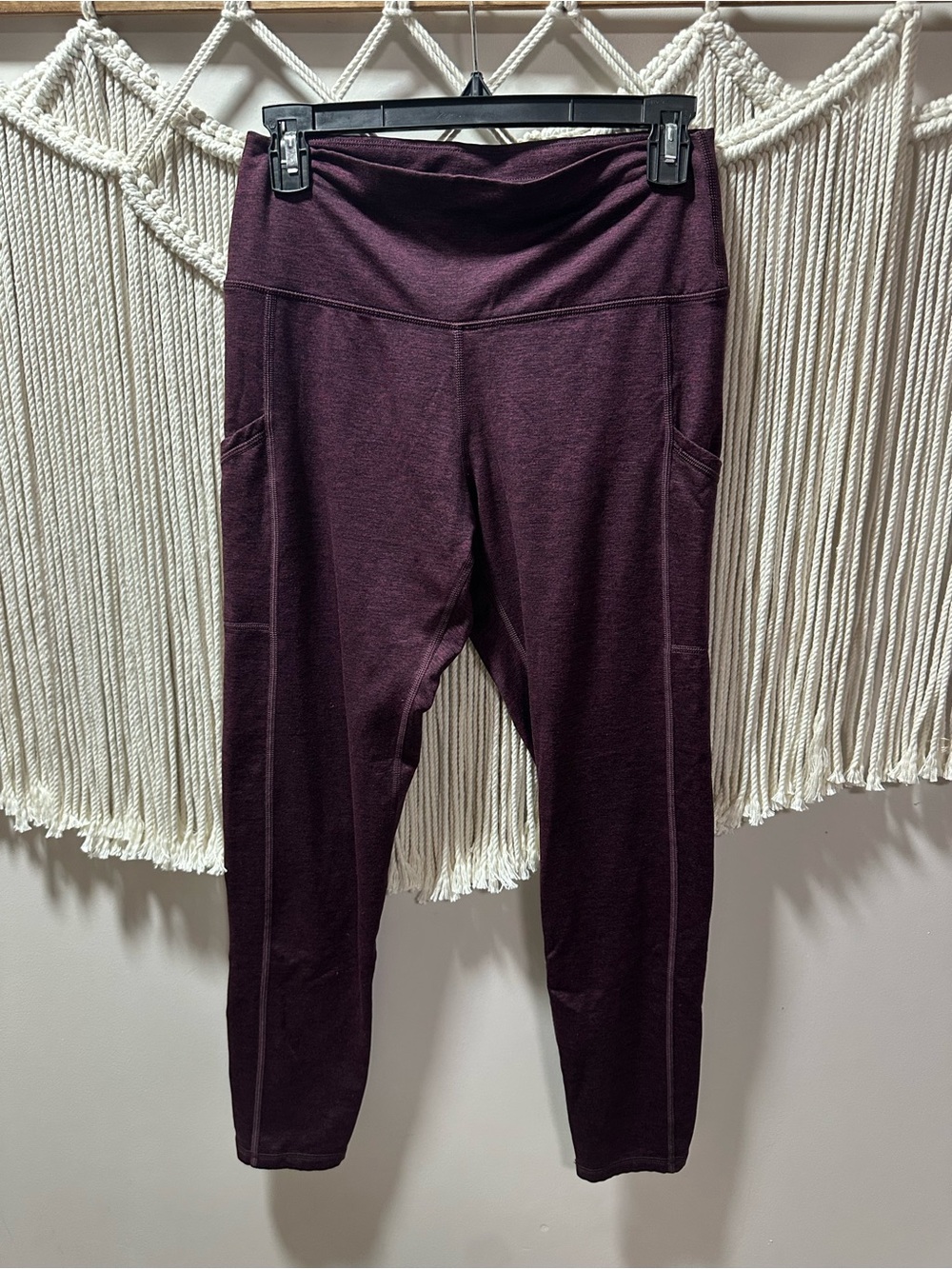 aerie Dark Plum High-Rise Leggings